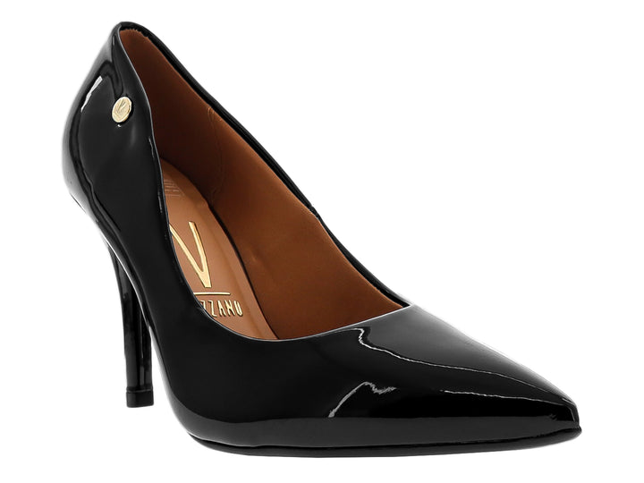 Zapato de tacón alto color negro brillante marca Vizzano para Mujer.