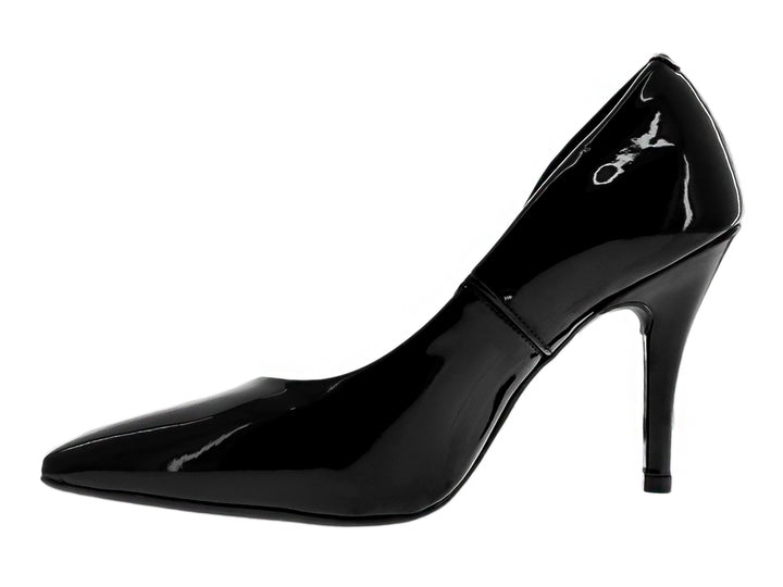 Zapato de tacón alto color negro brillante marca Vizzano para Mujer.