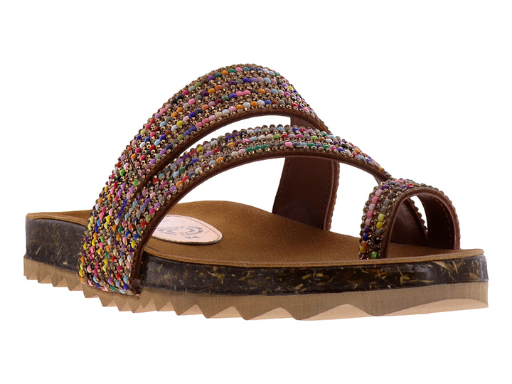 Sandalias Luna Rosa Multicolor para Mujer