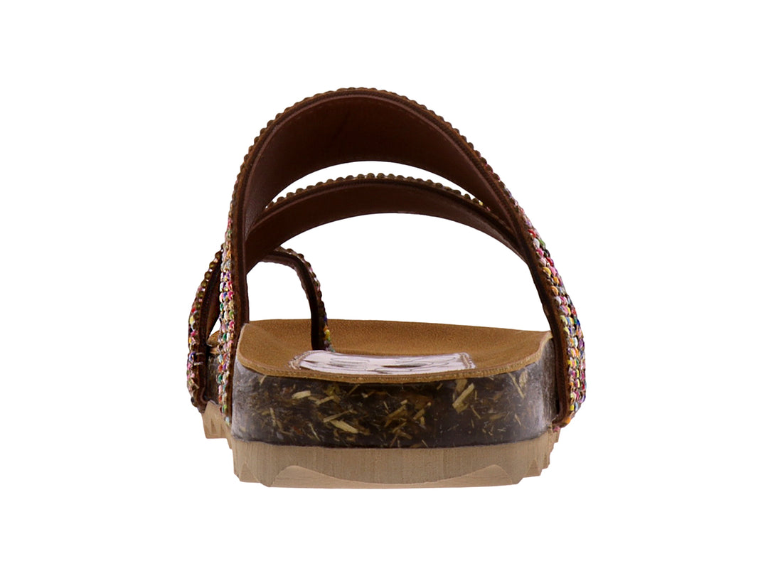 Sandalias Luna Rosa Multicolor para Mujer