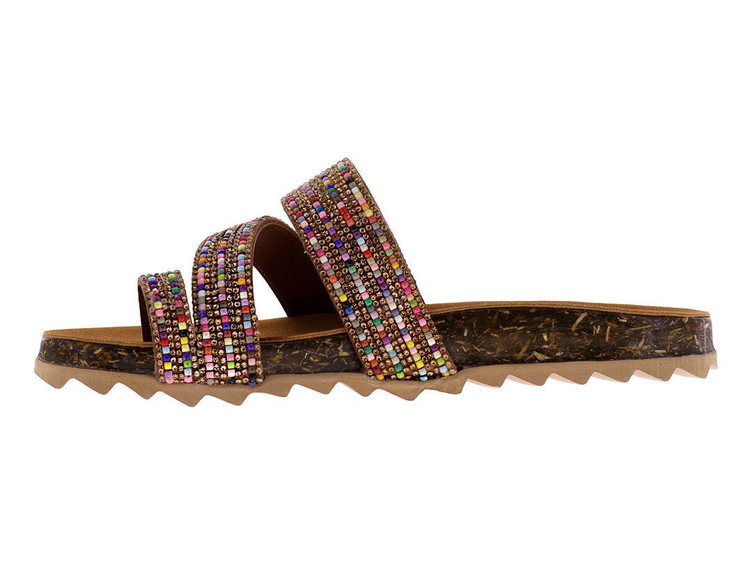 Sandalias Luna Rosa Multicolor para Mujer
