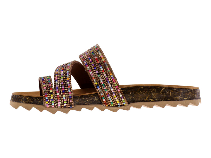 Sandalias Luna Rosa Multicolor para Mujer
