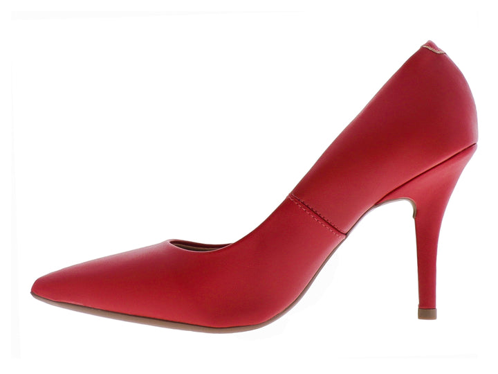 Tacones Stiletto Vizzano Color Rojo Tinto
