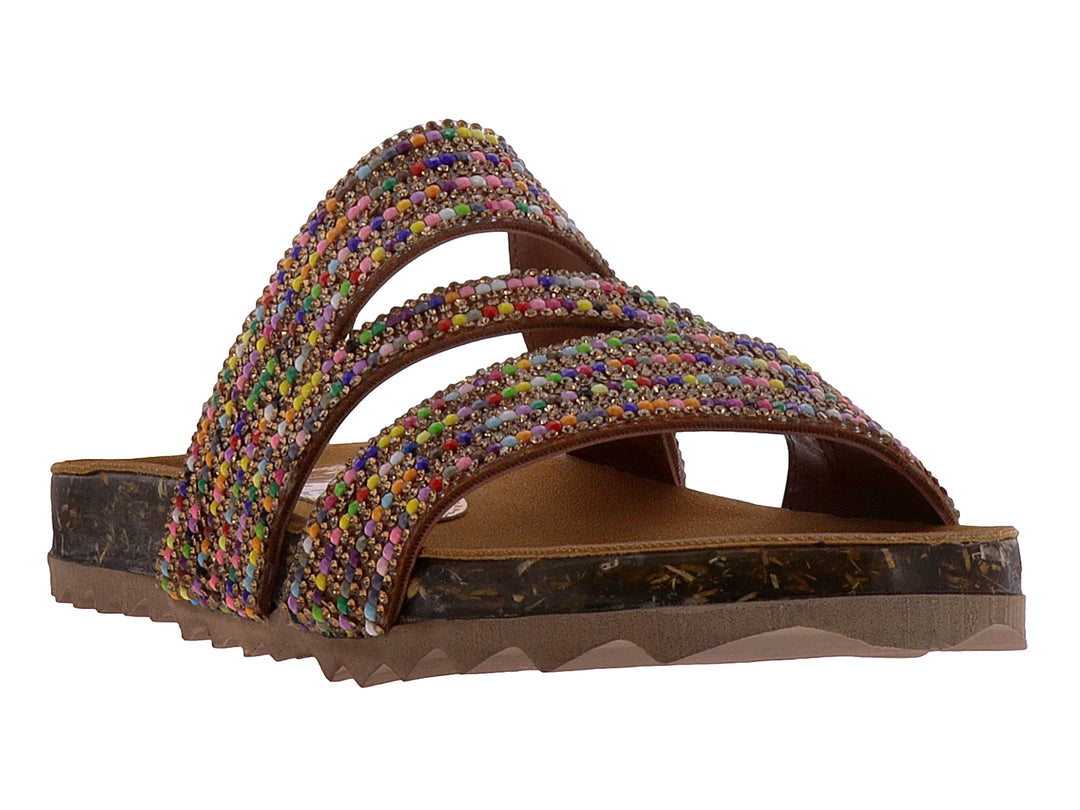 Sandalias Luna Rosa Multicolor para Mujer