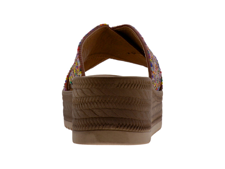 Sandalias Luna Rosa Multicolor con Plataforma