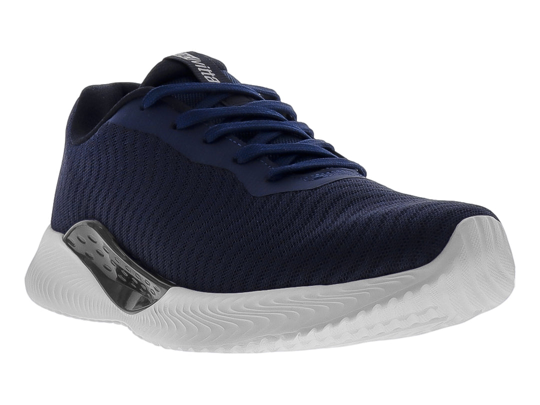 Tenis deportivo Actvitta de color azul marino con suela blanca y tejido transpirable.