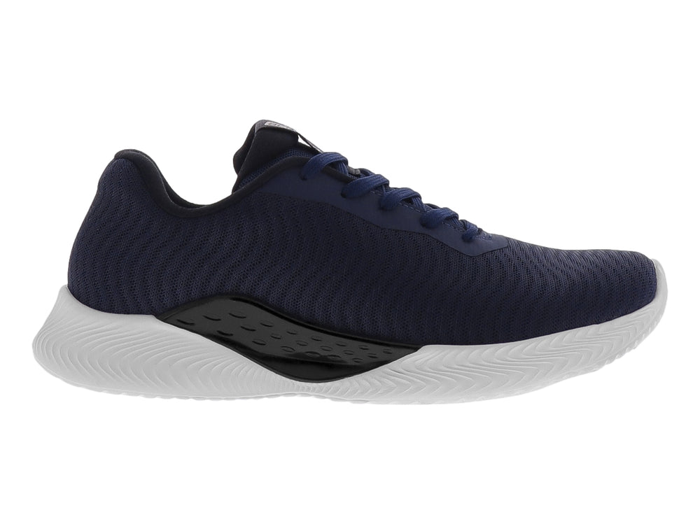 Tenis deportivo Actvitta de color azul marino con suela blanca y tejido transpirable.