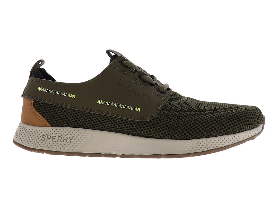 Tenis Sperry STS Verde Oliva para Hombre