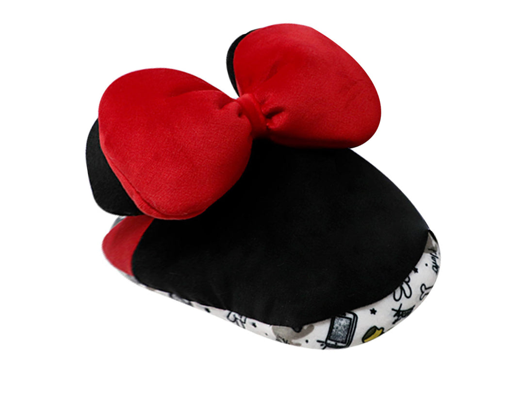 Pantuflas ARRA Rojo Negro para Mujer
