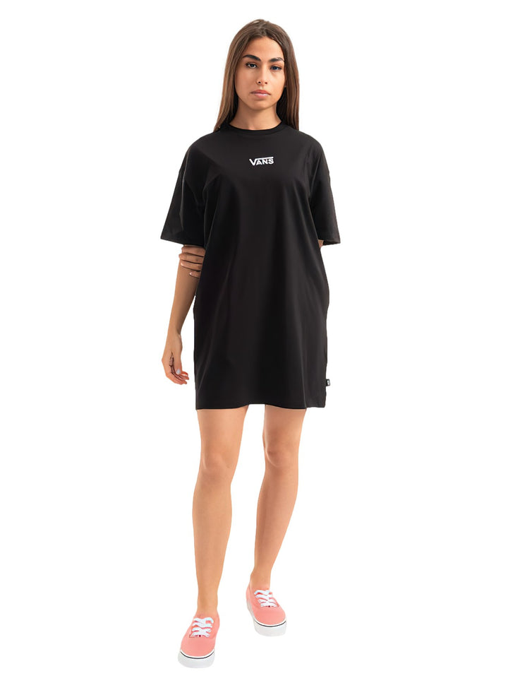 Playera Vans Center Vee Tee Negra para Mujer