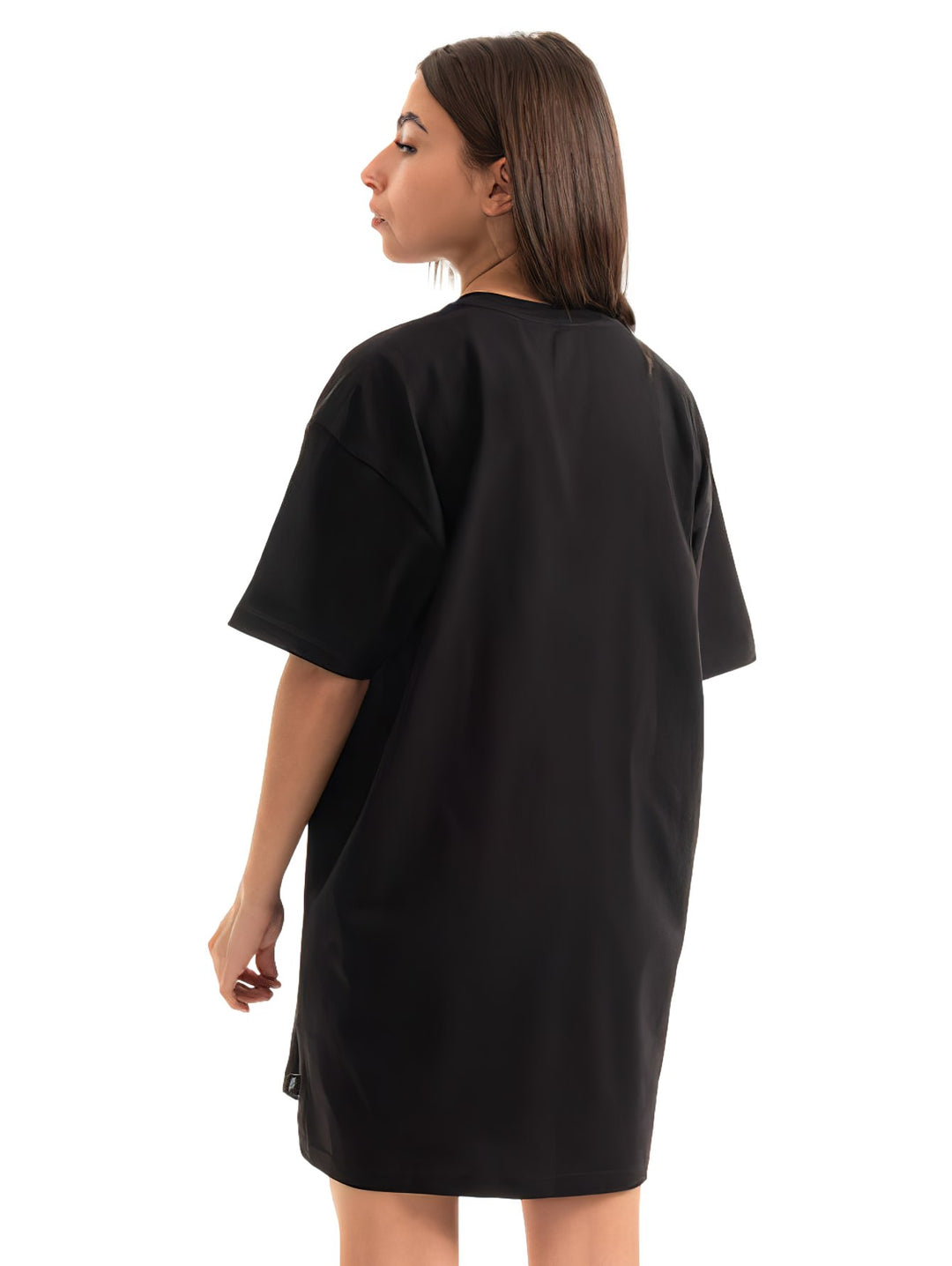 Playera Vans Center Vee Tee Negra para Mujer