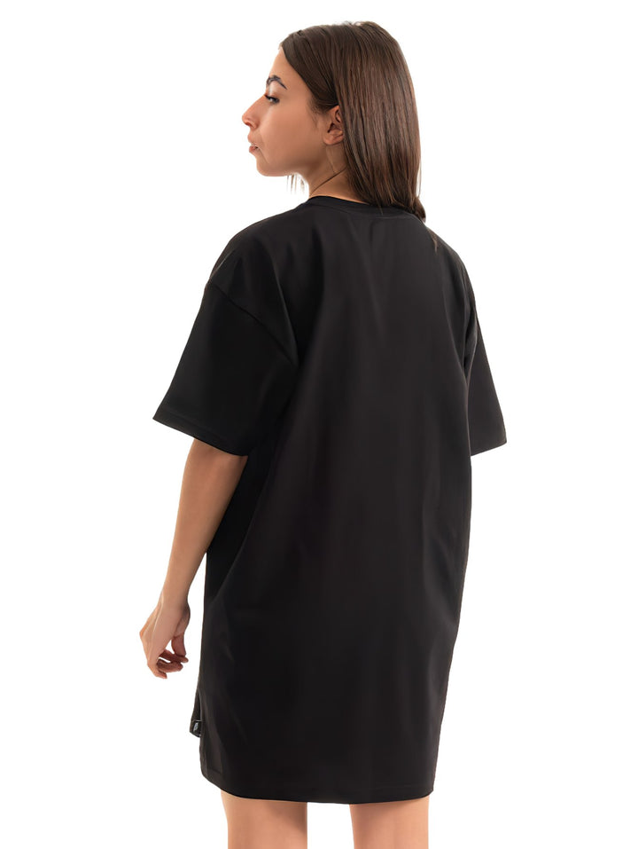 Playera Vans Center Vee Tee Negra para Mujer