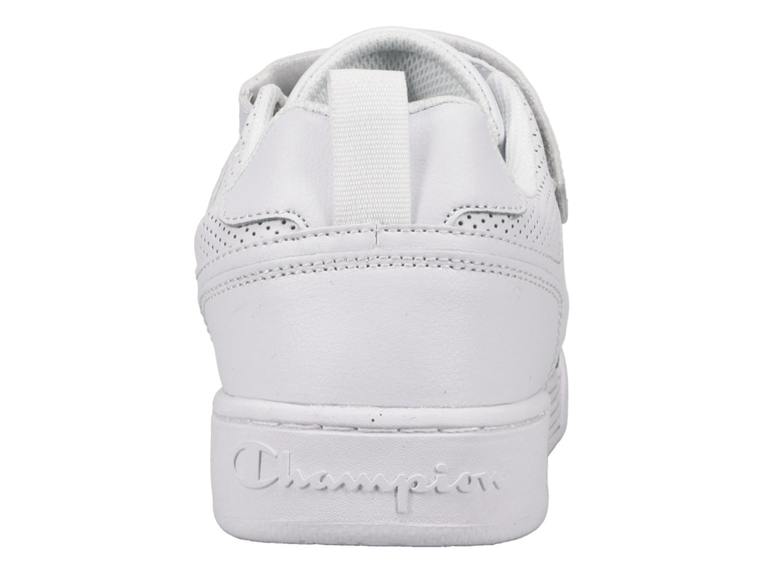 Tenis Champion Arena Power Lo color blanco con correa ajustable y agujetas.