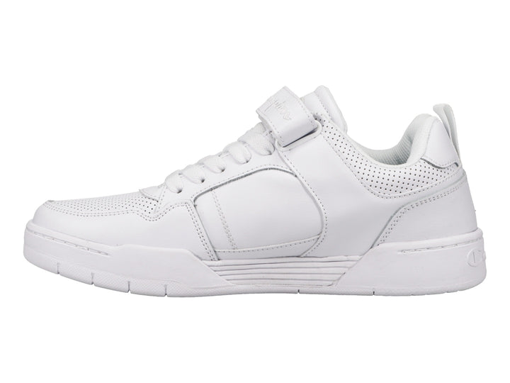 Tenis Champion Arena Power Lo color blanco con correa ajustable y agujetas.