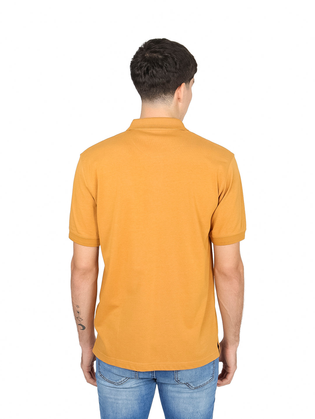 Playera Polo Palm Beach Color Mostaza para Hombre