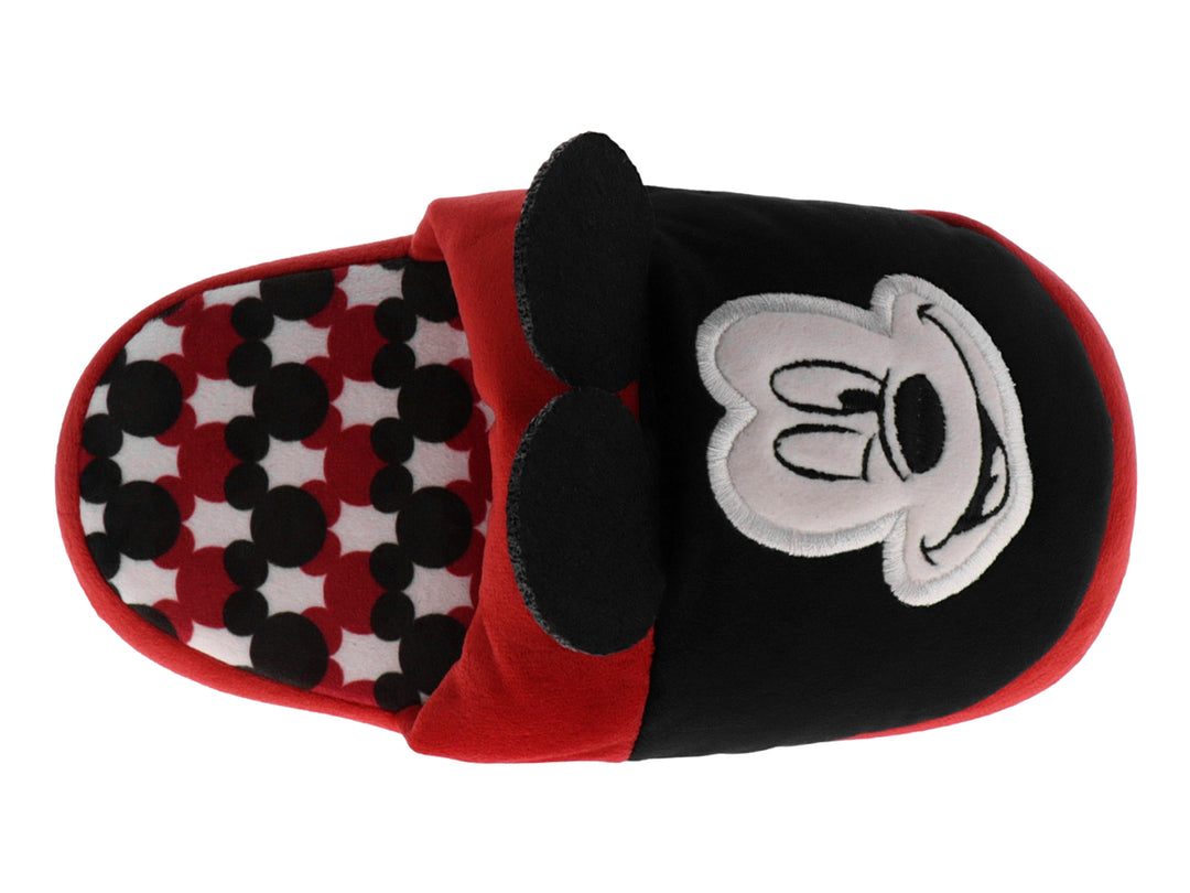 Pantuflas ARRA Mickey Mouse Negro y Rojo para Niño