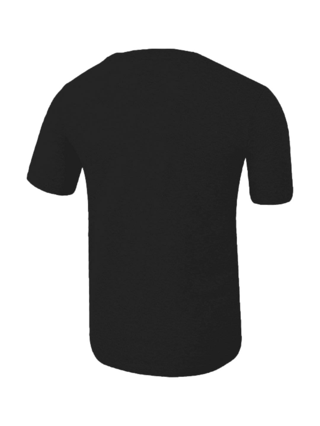 Playera deportiva FILA de color negro con logotipo blanco y rojo en el pecho.