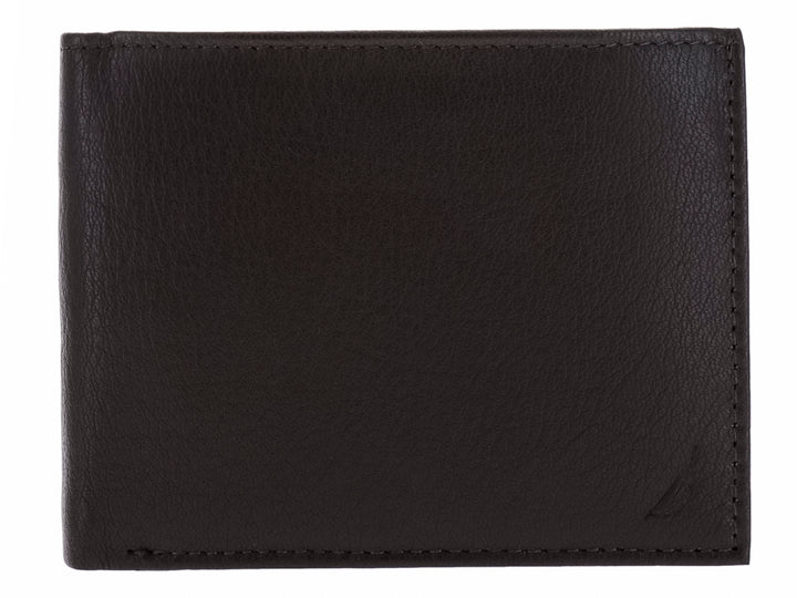 Cartera Nautica de Cuero Color Brown para Hombre