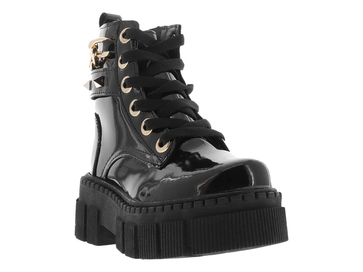 Botas Kassandra de Charol Negro para Niña
