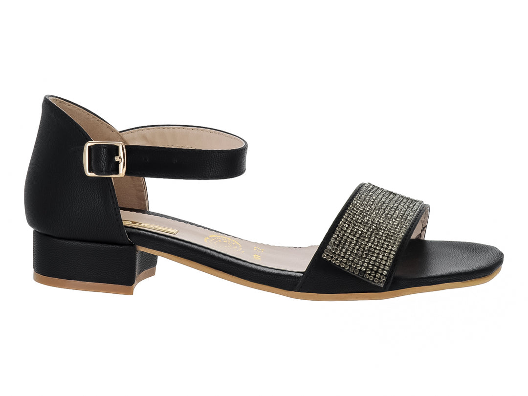Sandalias Miroslava Negro para Niña