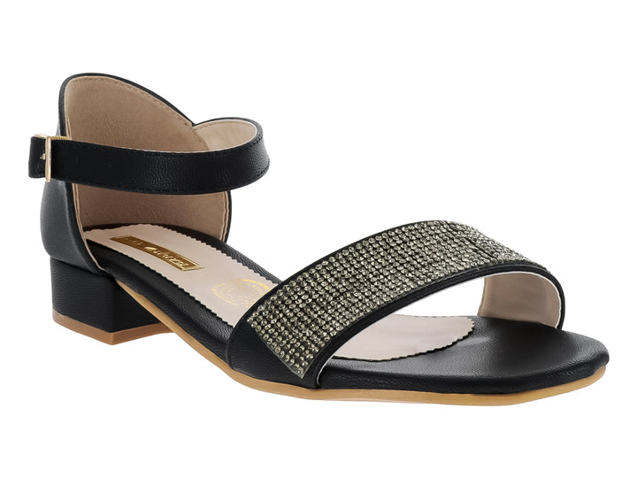 Sandalias Miroslava Negro para Niña