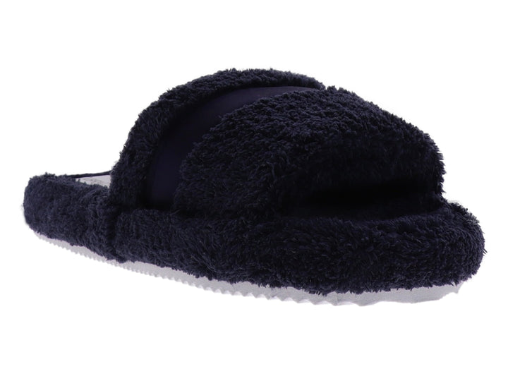 Pantuflas Cabrales Peluchín Color Marino para Mujer