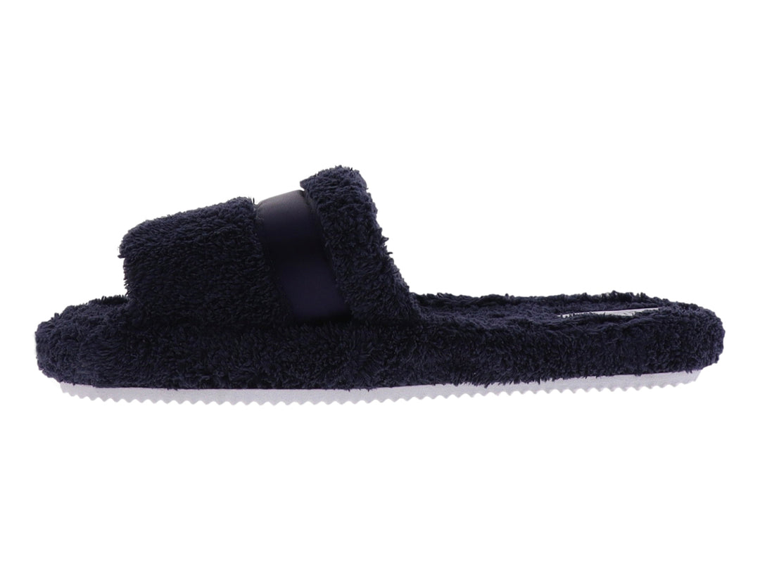 Pantuflas Cabrales Peluchín Color Marino para Mujer