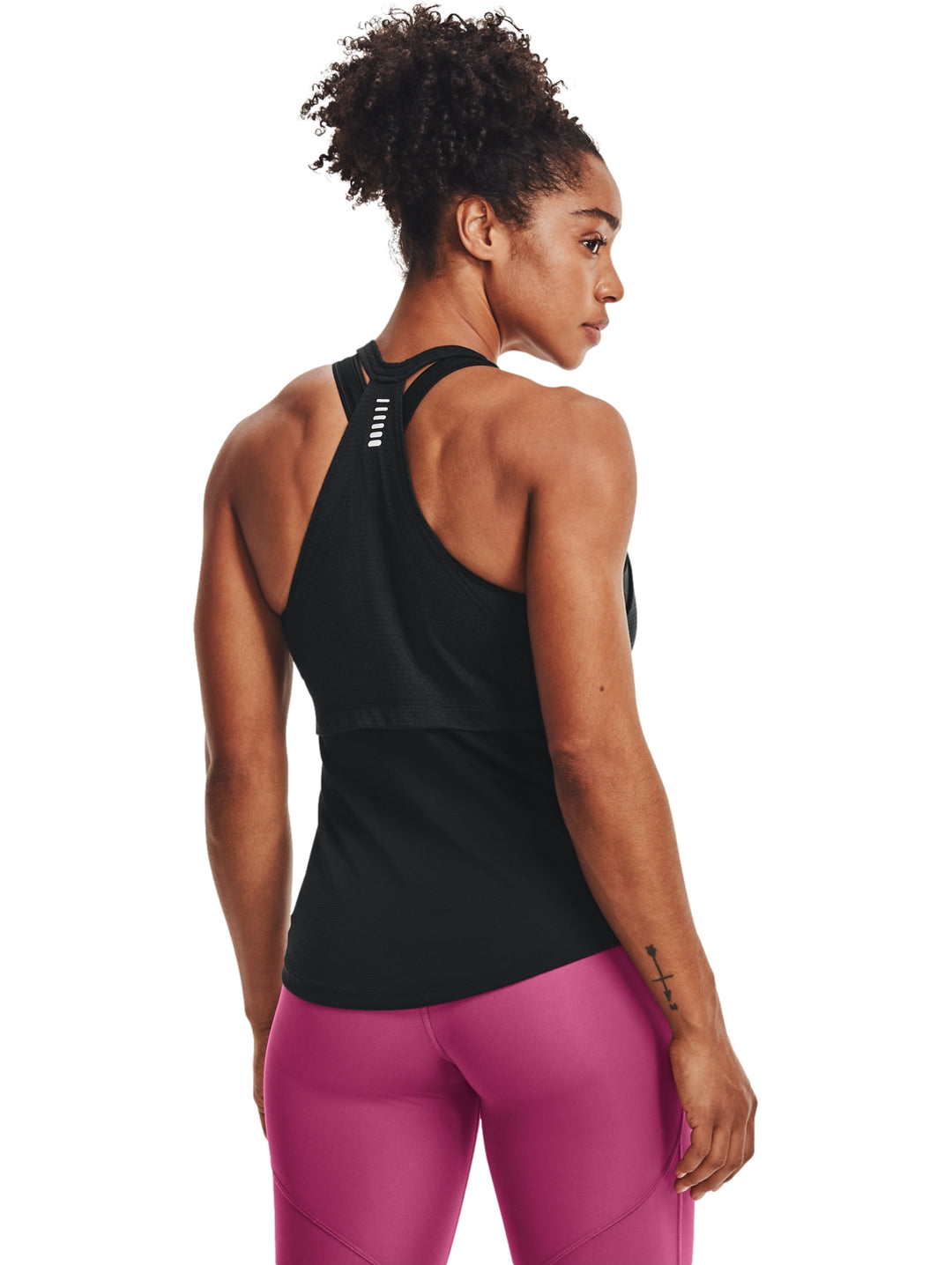 Under Armour UA Streaker Tank Negro para Mujer