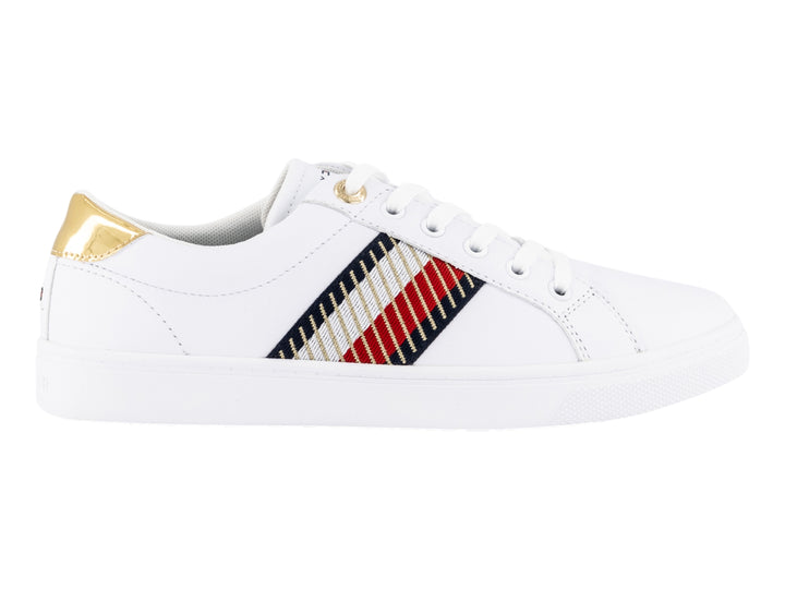 Tenis Tommy Hilfiger TH Corp Blancos para Mujer
