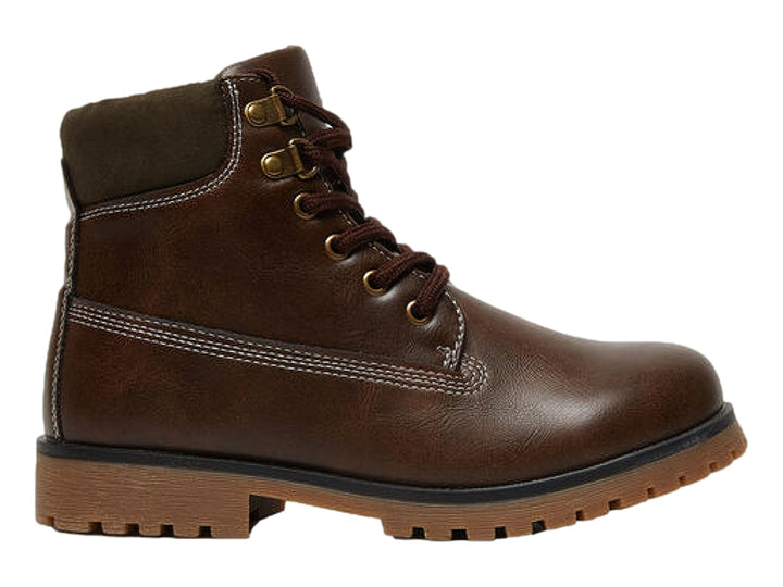 Botas Steve Madden Casual Color Café Oscuro para Niño