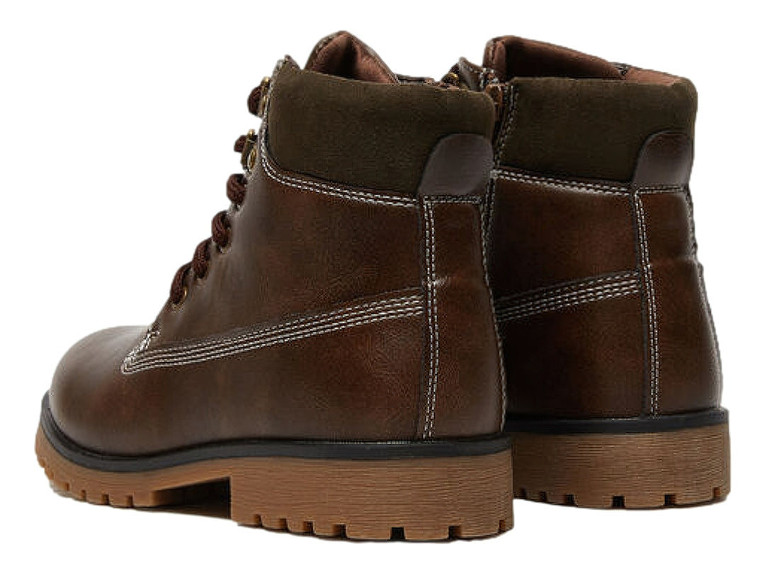 Botas Steve Madden Casual Color Café Oscuro para Niño