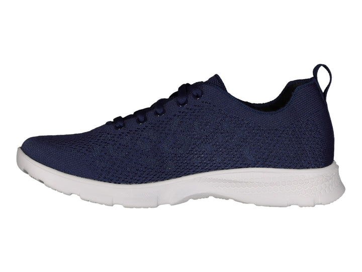 Tenis deportivos Charly en color marino con suela blanca y tejido transpirable.