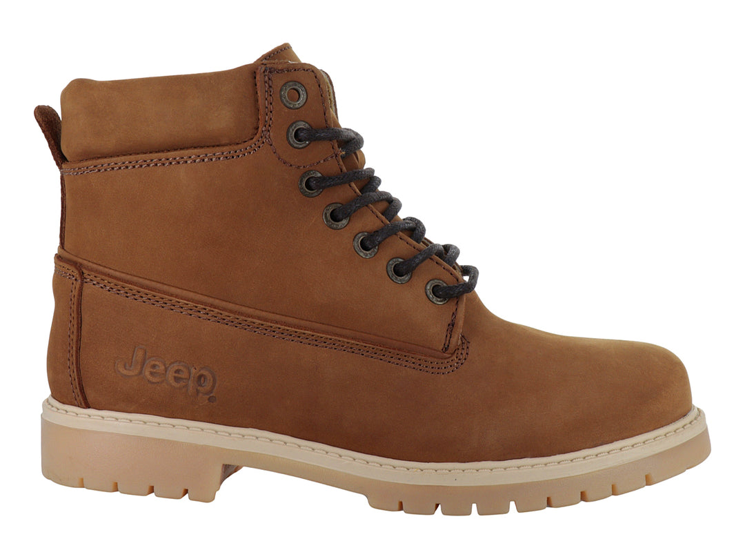 Botas Jeep Nobuck Bronce para Hombre