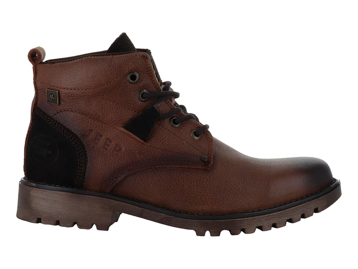 Botas Jeep de Piel Color Bronce para Hombre