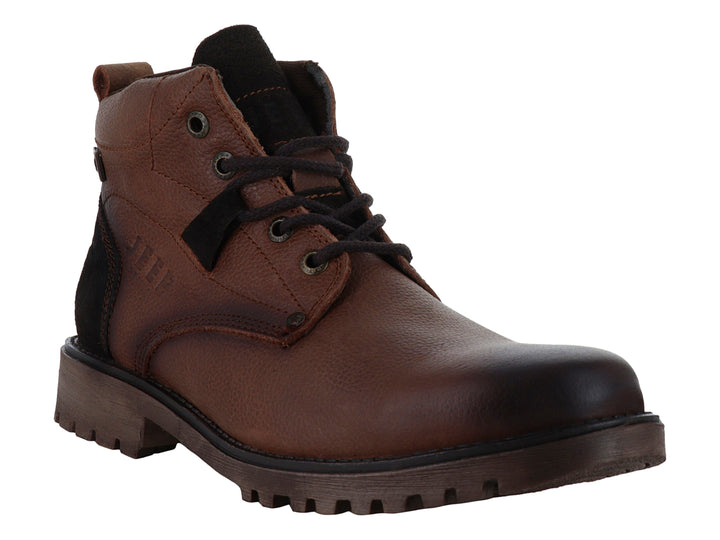 Botas Jeep de Piel Color Bronce para Hombre