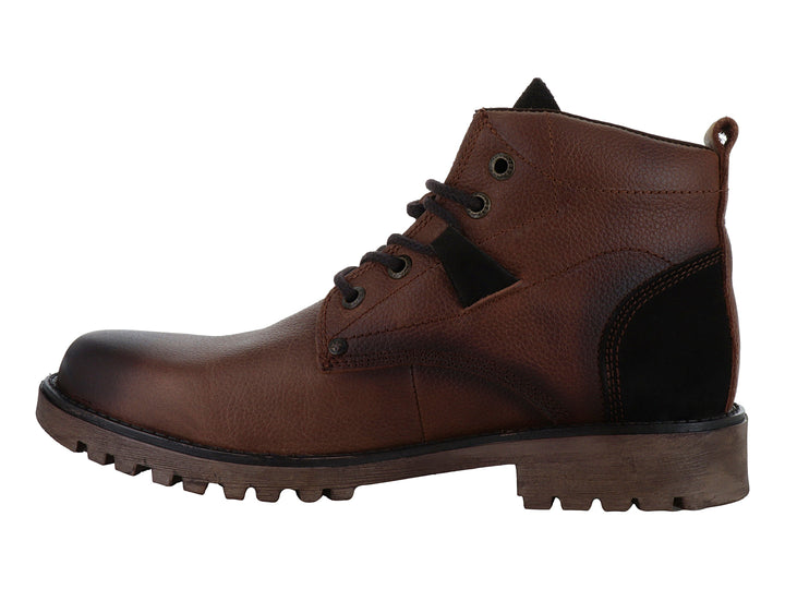 Botas Jeep de Piel Color Bronce para Hombre