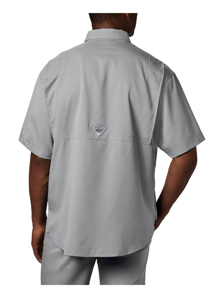Camisa Columbia Tamiami II Manga Corta Gris para Hombre