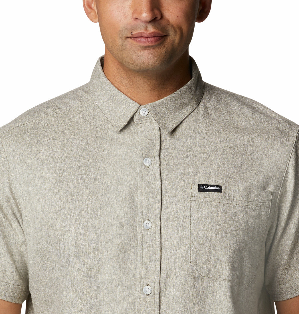 Camisa Columbia Rapid Rivers Color Stone Green para Hombre