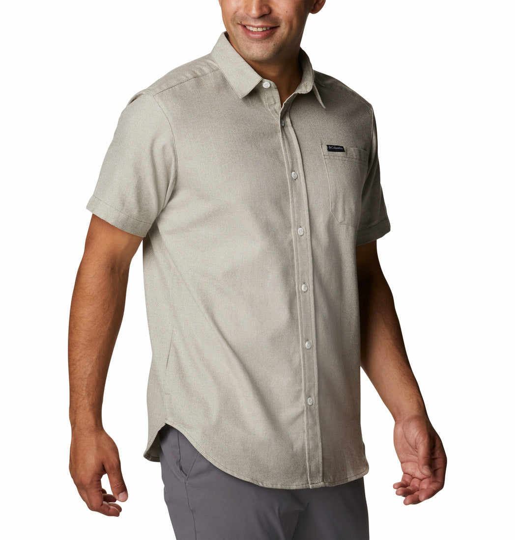 Camisa Columbia Rapid Rivers Color Stone Green para Hombre