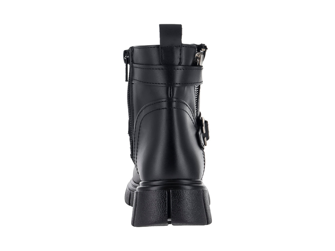 Botines Coloso para Niña en Piel Negro