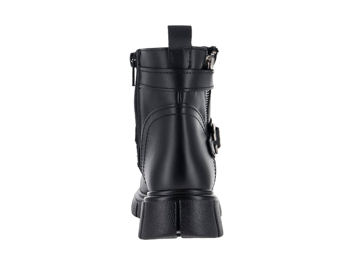 Botines Coloso para Niña en Piel Negro