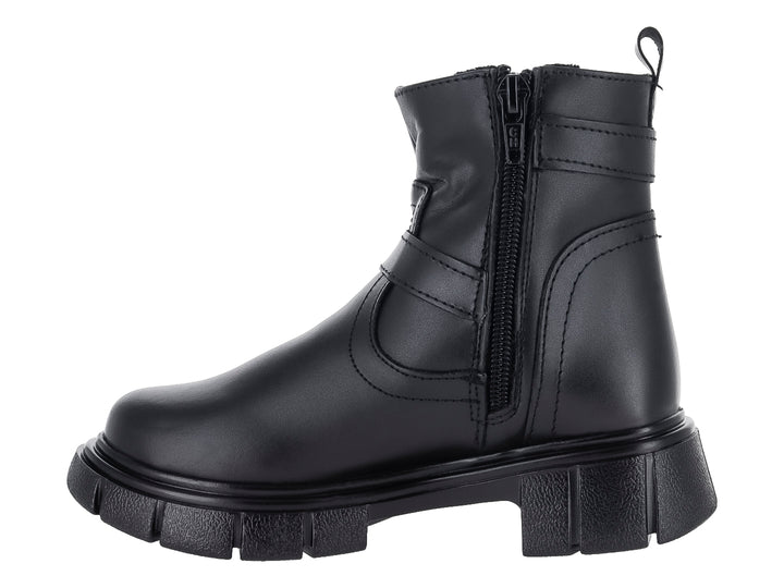 Botines Coloso para Niña en Piel Negro