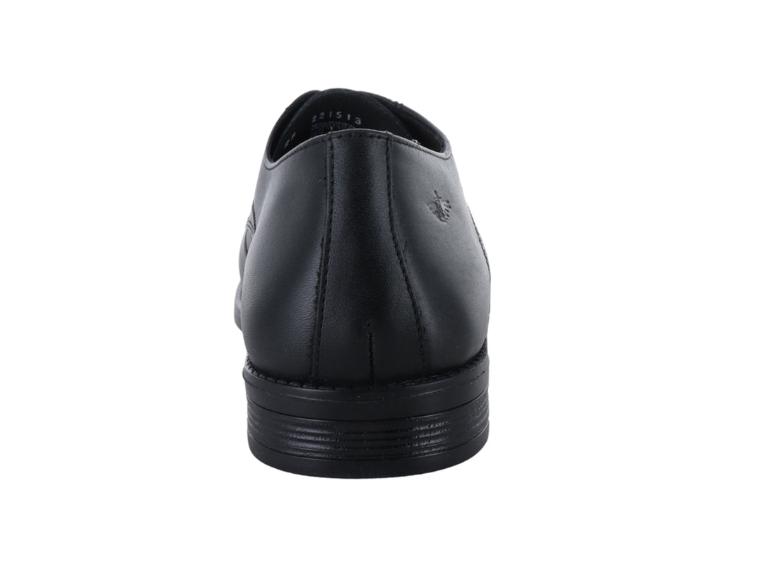 Zapato formal de hombre color negro con cordones, marca Dockers.