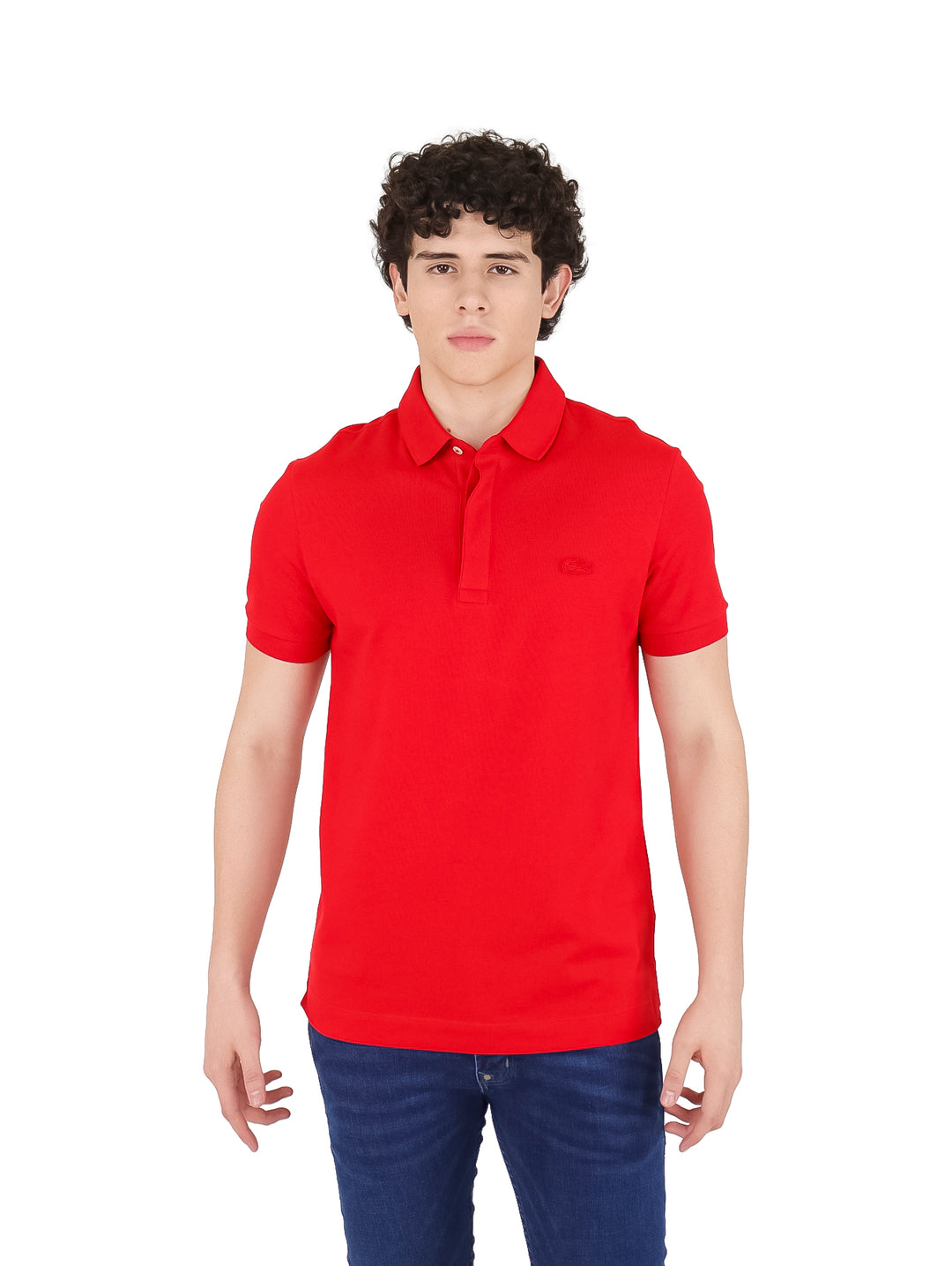 Playera Polo Lacoste Rojo para Hombre