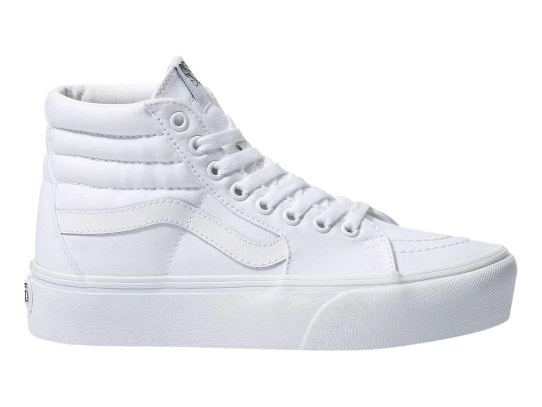 Tenis Vans Sk8 Hi Platform 2 Blancos para Mujer