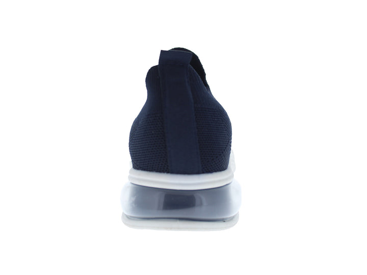 Tenis deportivos Furor para mujer en color navy con suela blanca y diseño slip-on.