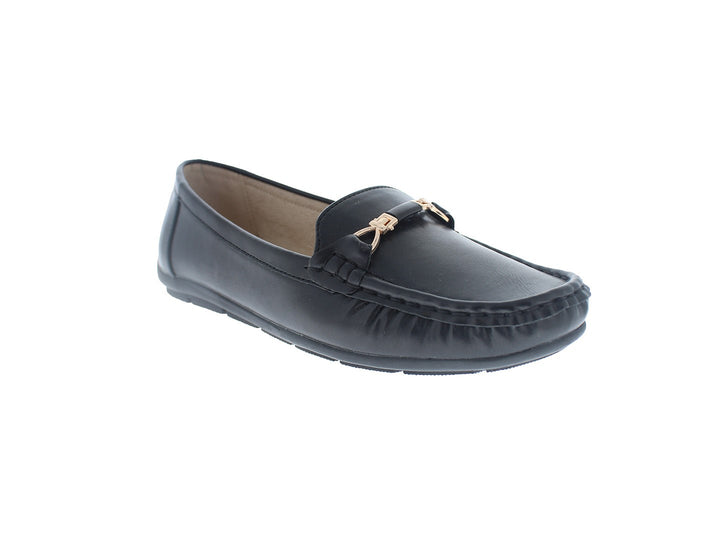 Zapatos Mocasines Comfort Fit Negro para Mujer