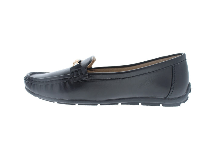 Zapatos Mocasines Comfort Fit Negro para Mujer