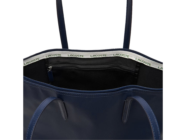 Bolsa de Hombro Lacoste Azul Marino para Mujer
