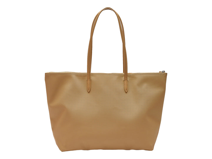 Bolso de Hombro Lacoste Beige para Mujer